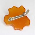 veche brosa " amber bakelite" . Rusia. anii'50